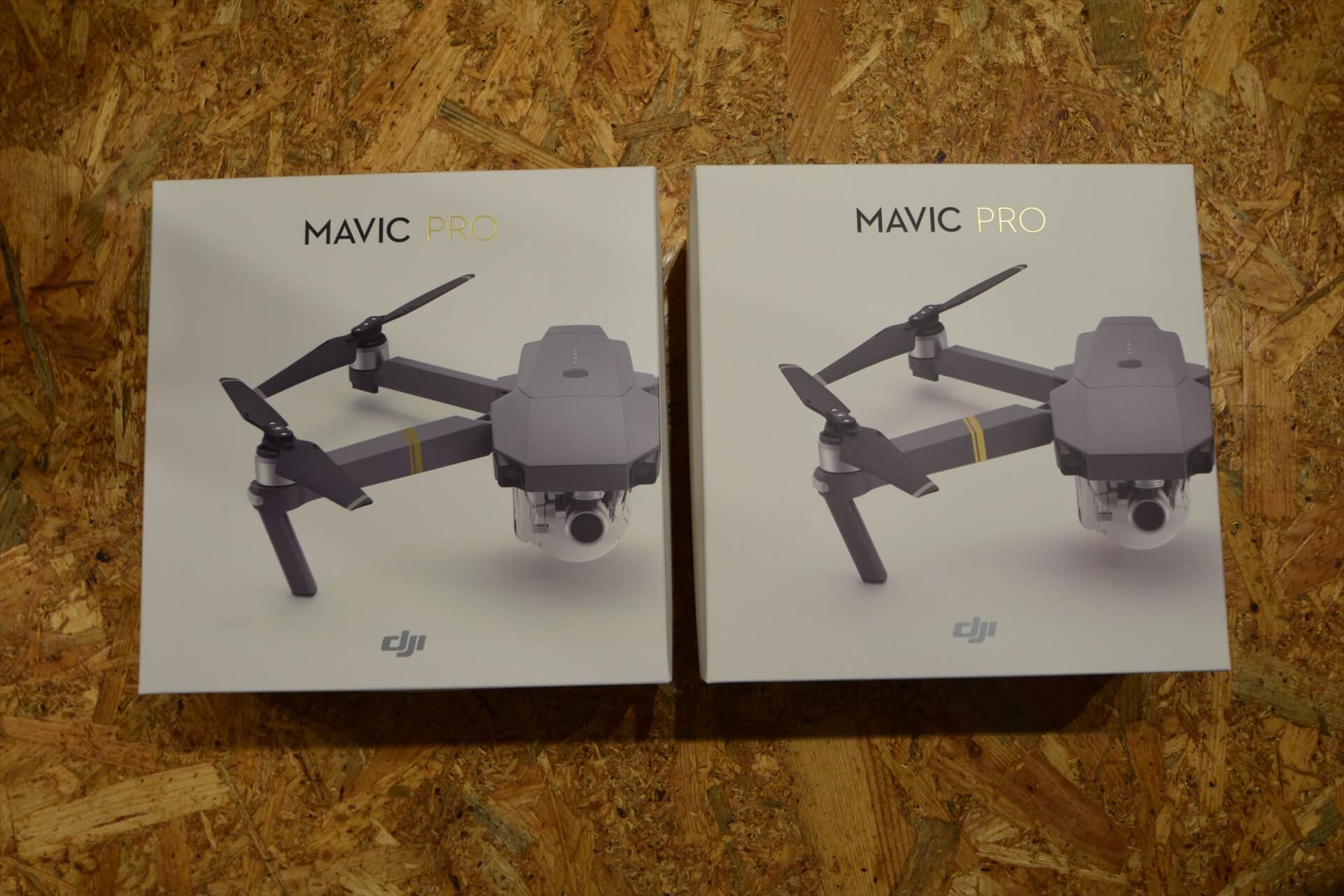 DJI製ドローン「Mavic Pro」2台の外観