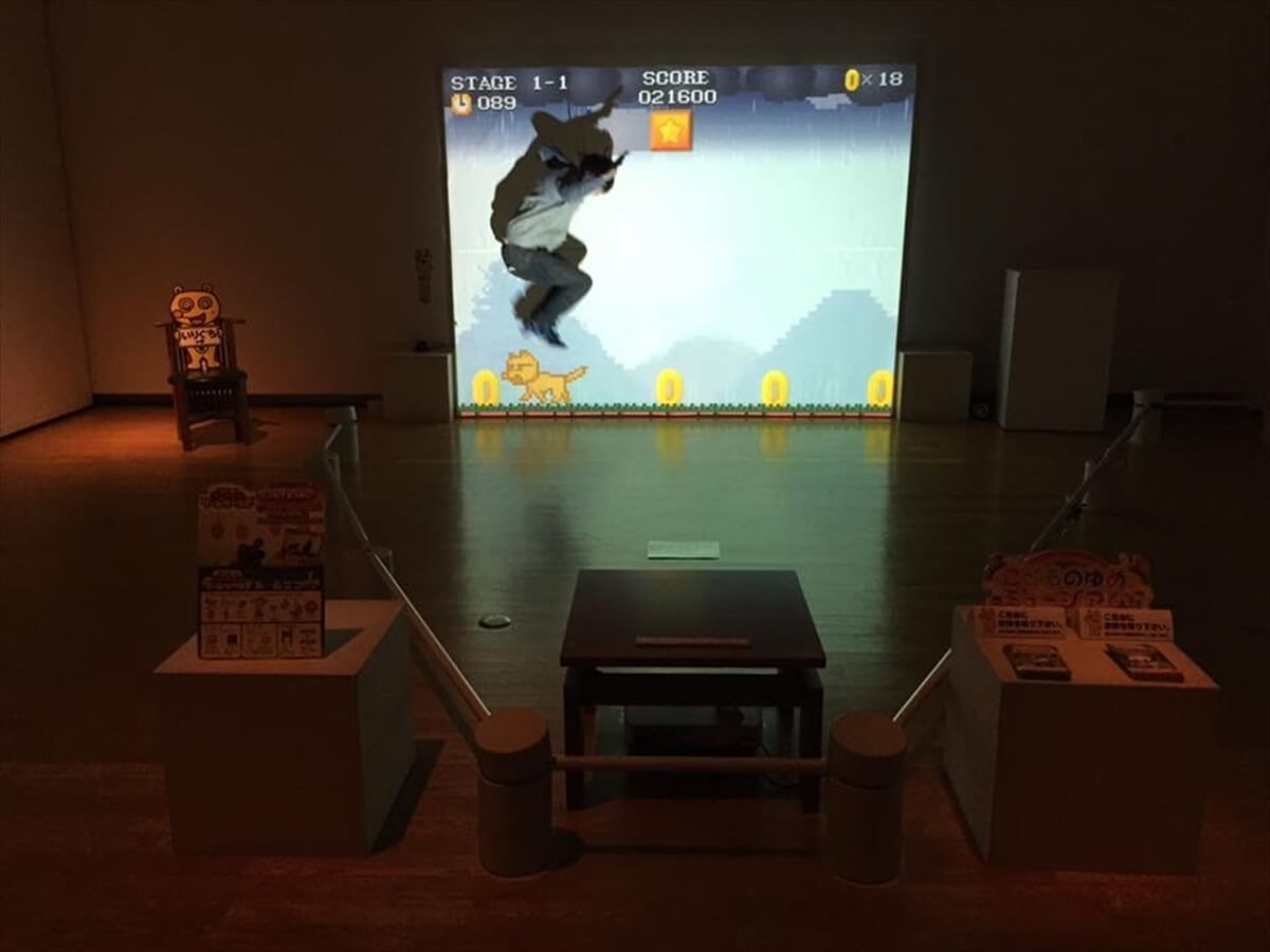展示されていたインタラクティブアートおよびエンターテインメント部門の作品③
