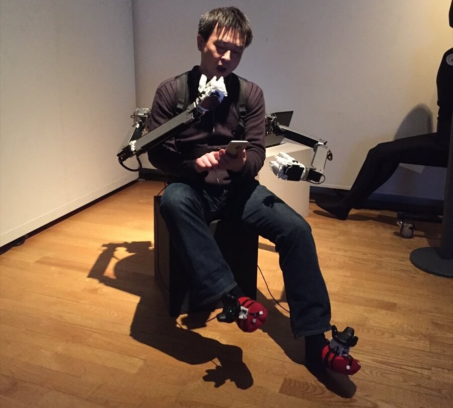 展示されていたインタラクティブアートおよびエンターテインメント部門の作品④